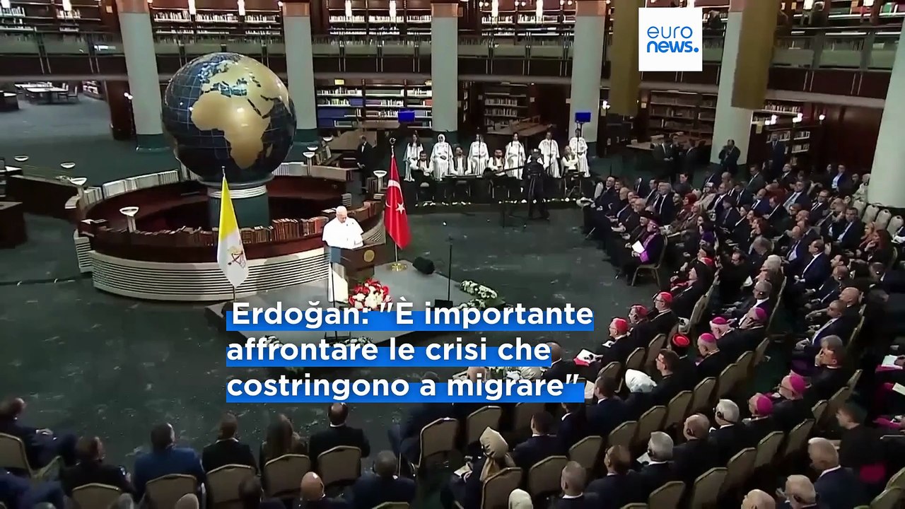 Papa in Turchia: "No a Terza guerra mondiale" dice Leone XIV da Ankara nel primo viaggio apostolico