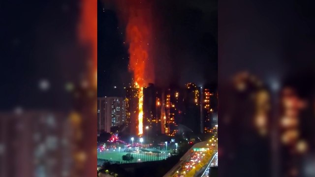 Incendio en Hong Kong deja decenas de víctimas