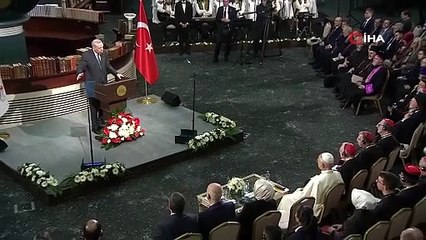 Erdoğan: "İnsanlık ailesi olarak Filistin halkına en büyük borcumuz adalettir"