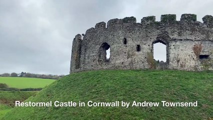 Restormel Castle in Cornwall by Andrew Townsend