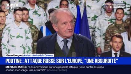 Service militaire volontaire: "L'objectif, ce serait de doubler les capacités de réservistes dans l'armée de terre", assure Gérard Longuet, ancien ministre de la Défense
