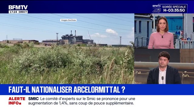 Pour Matthias Tavel (député LFI), il est indispensable de nationaliser ArcelorMittal pour décarboner la production de l'acier
