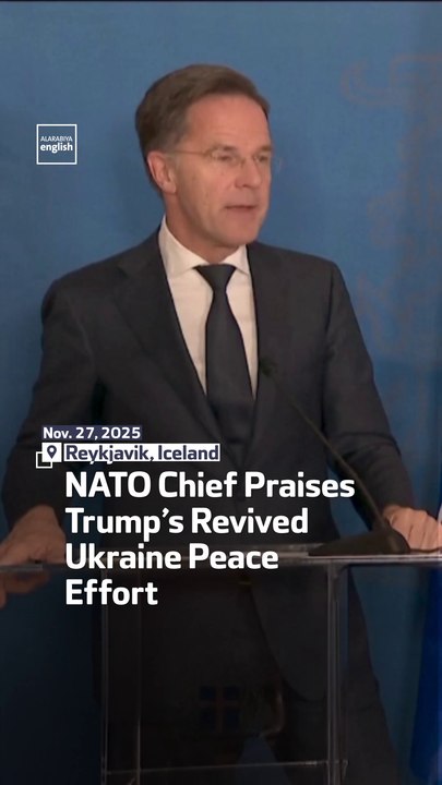 NATO Chief Praises Trump’s Revived Ukraine Peace Effort