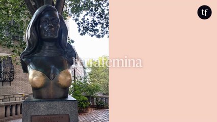 "Arrêtez de lui toucher les seins !" : cette statue agressée sexuellement par des porcs, où quand les hommes considèrent les femmes comme des objets