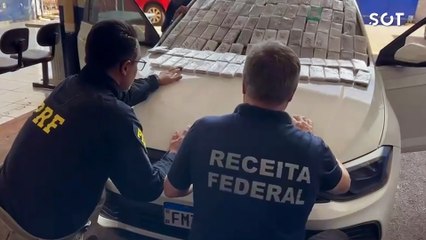 PRF Apreende Carro com 297 iPhones Escondidos em Fundo Falso na BR-277