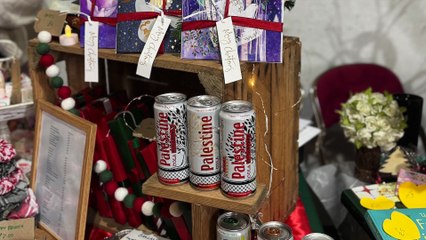 Visitors flock to the Solidarity4Palestine stall at Haslemere Charities Fair, helping raise a record-breaking £1,000 for families in Gaza