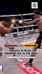 SHOWBOATING? Ben Whittaker STILL READS every PUNCH!