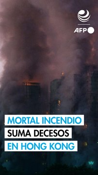 Hong Kong busca a cientos de desaparecidos tras mortal incendio