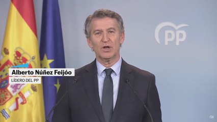Feijóo convoca a una concentración "cívica y abierta" contra Sánchez en Madrid