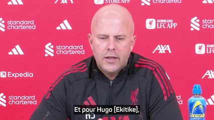 Liverpool - Slot pas inquiet par la blessure d'Ekitike