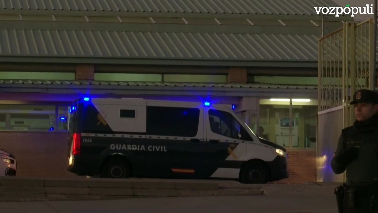 El momento en el que Ábalos y Koldo llegan a Soto del Real