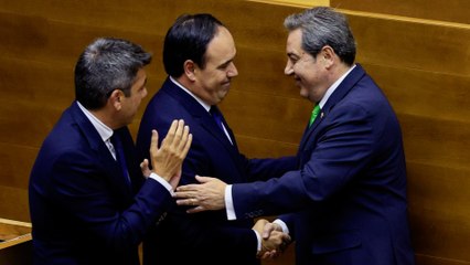 Pérez Llorca es investido como nuevo presidente de la Generalitat de Valencia con los votos de Vox