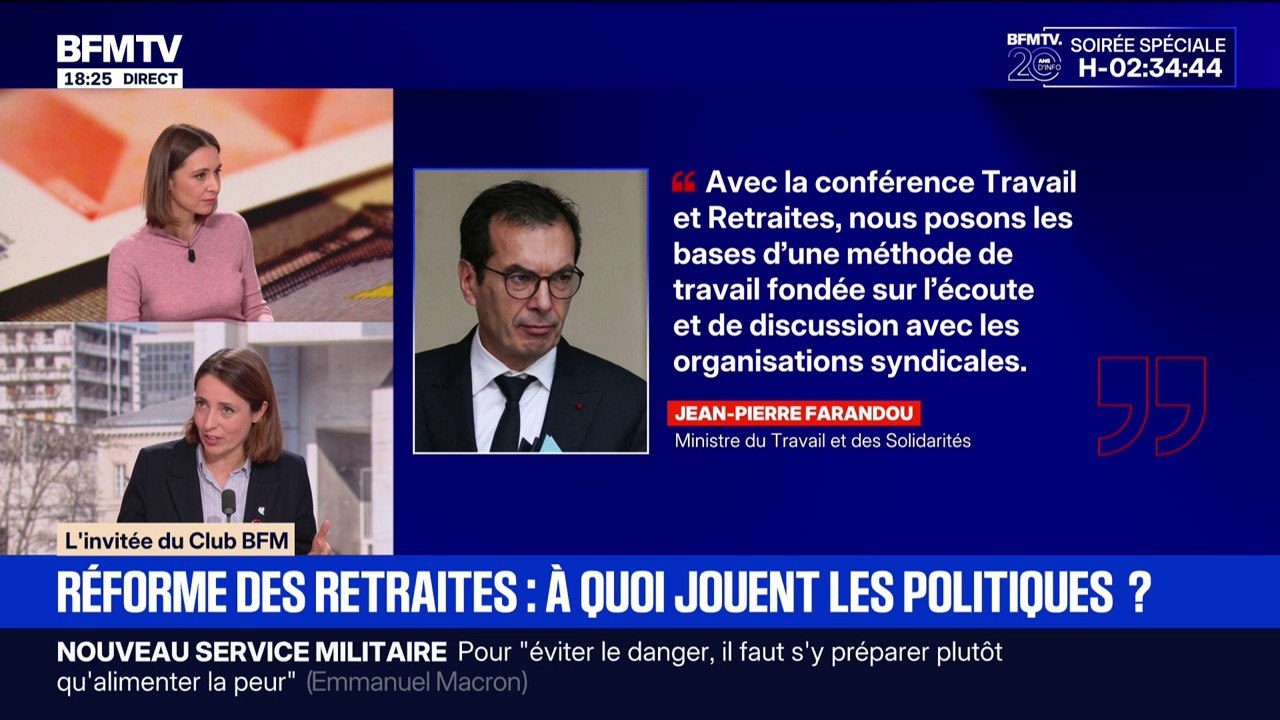 Retraites: "L'abrogation de la réforme est indispensable", estime Sophie Binet, secrétaire générale de la CGT