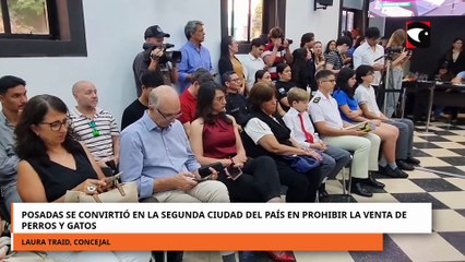 Posadas se convirtió en la segunda ciudad del país en prohibir la venta de perros y gastos