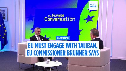 EU must engage with Taliban on migration, EU Commissioner tells Euronews