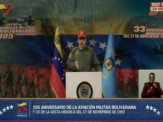 Pdte. Maduro instó al pueblo a estar imperturbables, listos y dispuestos para defender el país