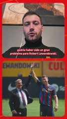 La salida de Xavi, una liberación para Lewandowski