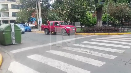 [Imágenes sensibles] Motociclista herido tras impactó con camioneta que se dio a la fuga