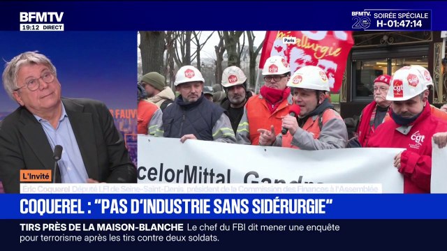 ArcelorMittal: Il faut bien nationaliser sinon il n'y a plus de sidérurgie , déclare Éric Coquerel (LFI)