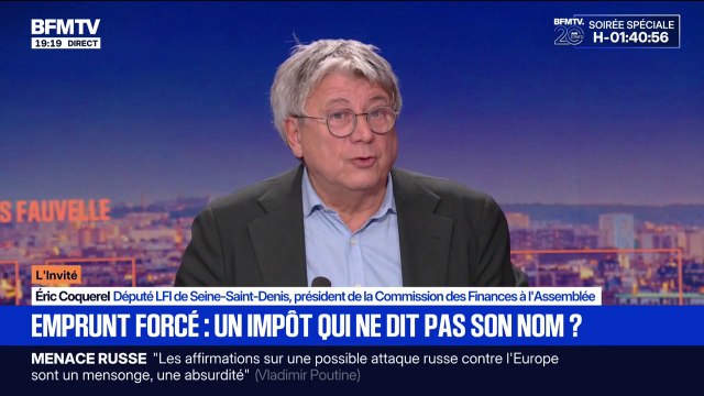 Budget: Éric Coquerel (LFI) a peur de l'utilisation du 49.3 pour faire adopter le texte