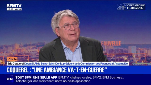 Guerre en Ukraine: La Russie n'a aucune intention d'aller jusqu'à Paris , estime Éric Coquerel (député LFI)