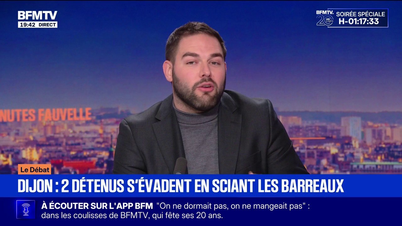 Le porte-parole du ministère de la Justice assure qu'il y a eu "70 évasions sur l'année", ce qui représente "0,07% des la population pénale"
