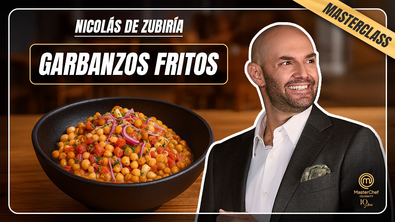 Ensalada de garbanzos con chorizo