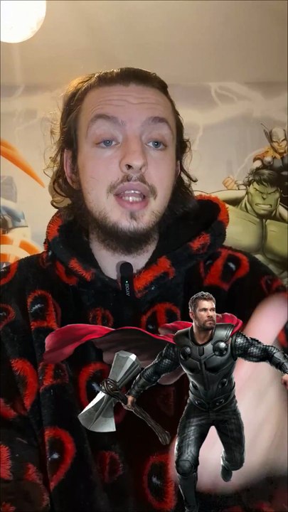 Thor et Hawkeye en pleine discussion...