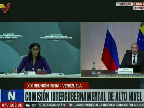 Viceprimer ministro Chernyshenko destacó los acuerdos de cooperación Rusia-Venezuela