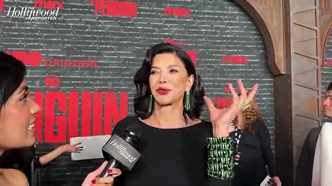 Shohreh Aghdashloo on 'The Penguin' Being Compared to 'The Sopranos': "Each of Them Have Their Own Ingredients" | THR Video