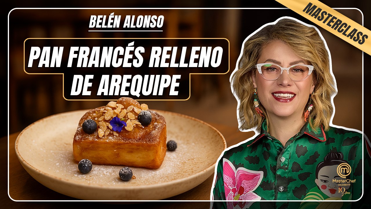 Pan francés relleno de arequipe