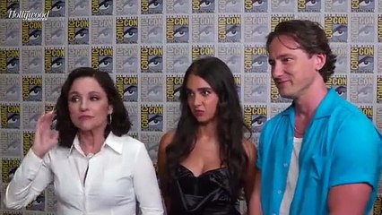 Julia Louis-Dreyfus, Geraldine Viswanathan & Lewis Pullman React to 'Thunderbolts*' Teaser at Comic-Con | THR Video