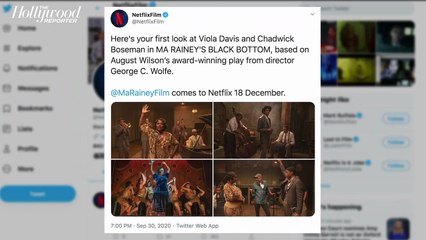 A First Look at Netflix's 'Ma Rainey's Black Bottom' Starring Chadwick Boseman | THR News