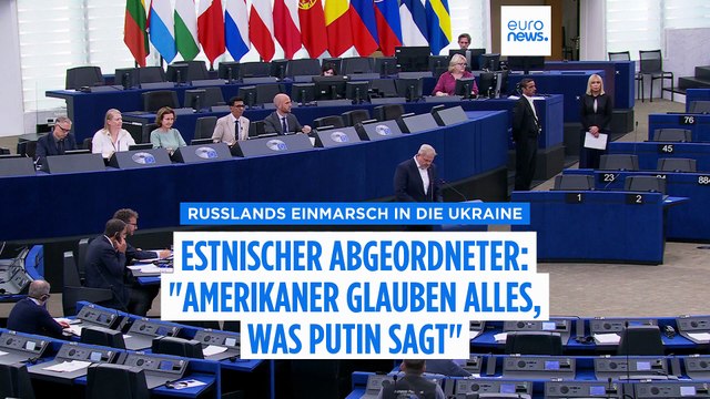 Amerikaner glauben alles, was Putin sagt , so Riho Terras, EU-Abgeordneter und Ex-General