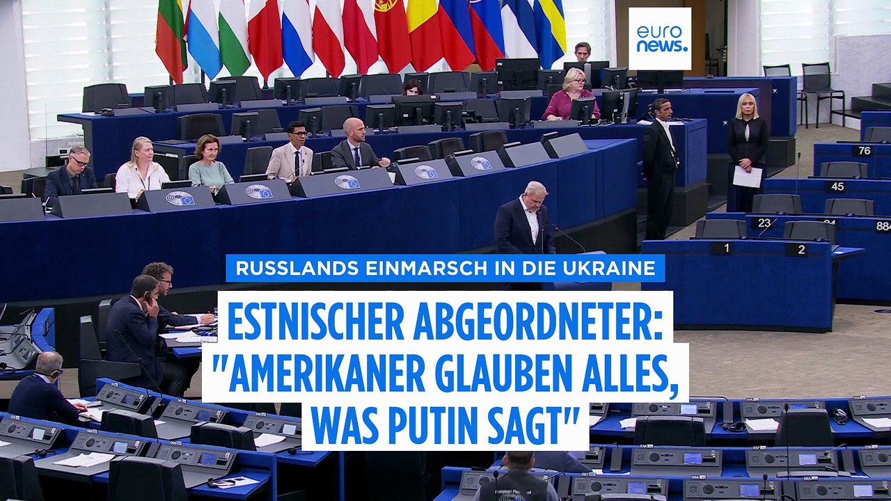 'Amerikaner glauben alles, was Putin sagt', so Riho Terras, EU-Abgeordneter und Ex-General