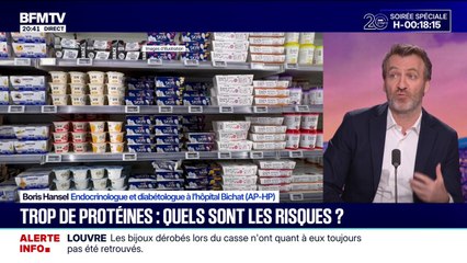 Quels sont les risques si on mange trop de protéines?