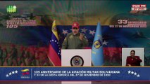 Jefe de Estado envía mensaje en conmemoración al 105º aniversario de la Aviación Militar Bolivariana