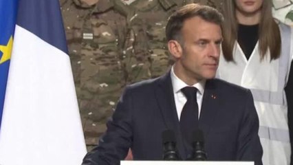 Macron anuncia regreso del servicio militar en Francia: será voluntario y durará 10 meses