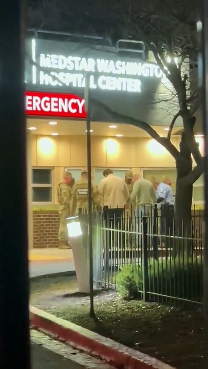 Members of the National Guard were spotted praying together