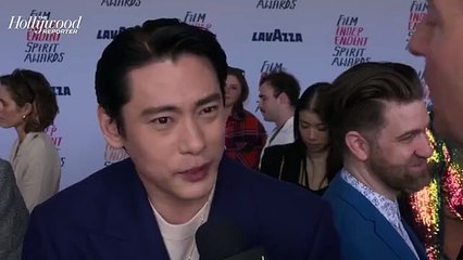 Teo Yoo Talks Filming Season 2 of Netflix's 'The Recruit' at the Spirit Awards 2024 | THR Video