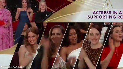 Regina King Almost Trips After Oscar Win