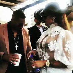 Joseline Rocks Risque Nipple Pasties While Packing On PDA With Stevie J -- Back On?