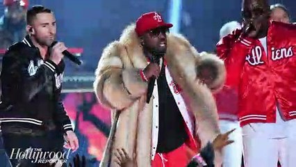 Stars React to Maroon 5's Super Bowl Halftime Show | THR News