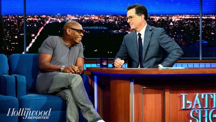 Dave Chappelle Discusses Donald Trump on 'Late Show': "He’s a Polarizing Dude" | THR News
