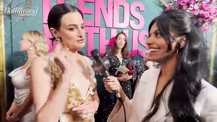 Jenny Slate Talks Instant Bond With Blake Lively While Filming 'It Ends With Us' | THR Video