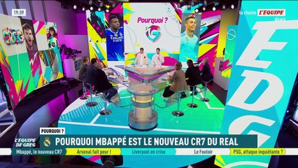 Pourquoi Mbappé est le nouveau CR7 du Real ! - L'Équipe de Greg - extrait
