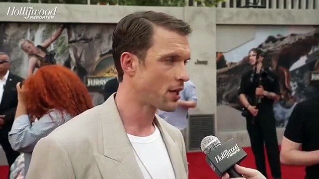 Ed Skrein on 'Jurassic World Rebirth' Final Cut: It's Movie Magic | THR Video