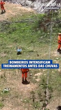 Bombeiros intensificam treinamentos antes das chuvas