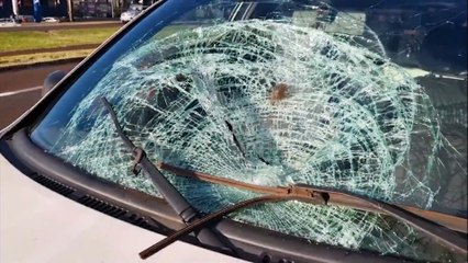 Jovem tem ferimentos graves ao ser atropelado na BR-277 próximo ao Guarujá