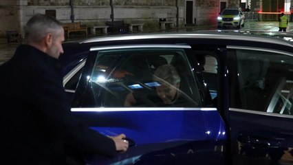 Duchess of Edinburgh arrives at RIFLES Awards Dinner